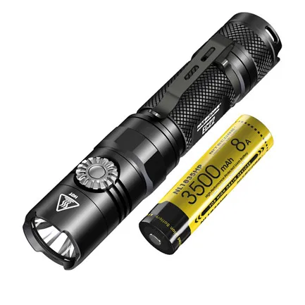 EC22 NL1835HP NITECORE EC22 тактильный фонарик CREE XP-L HD V6 max 1000 люмен бесступенчатая яркость луч бросок 185 метров факел - Испускаемый цвет: EC22 NL1835HP