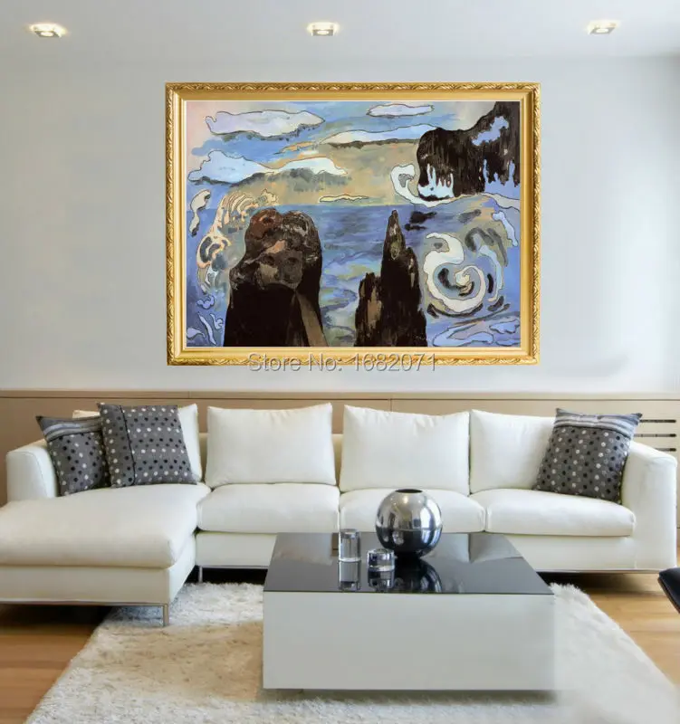 Профессиональный художник 100% ручная роспись высокое качество пол гаугуин на