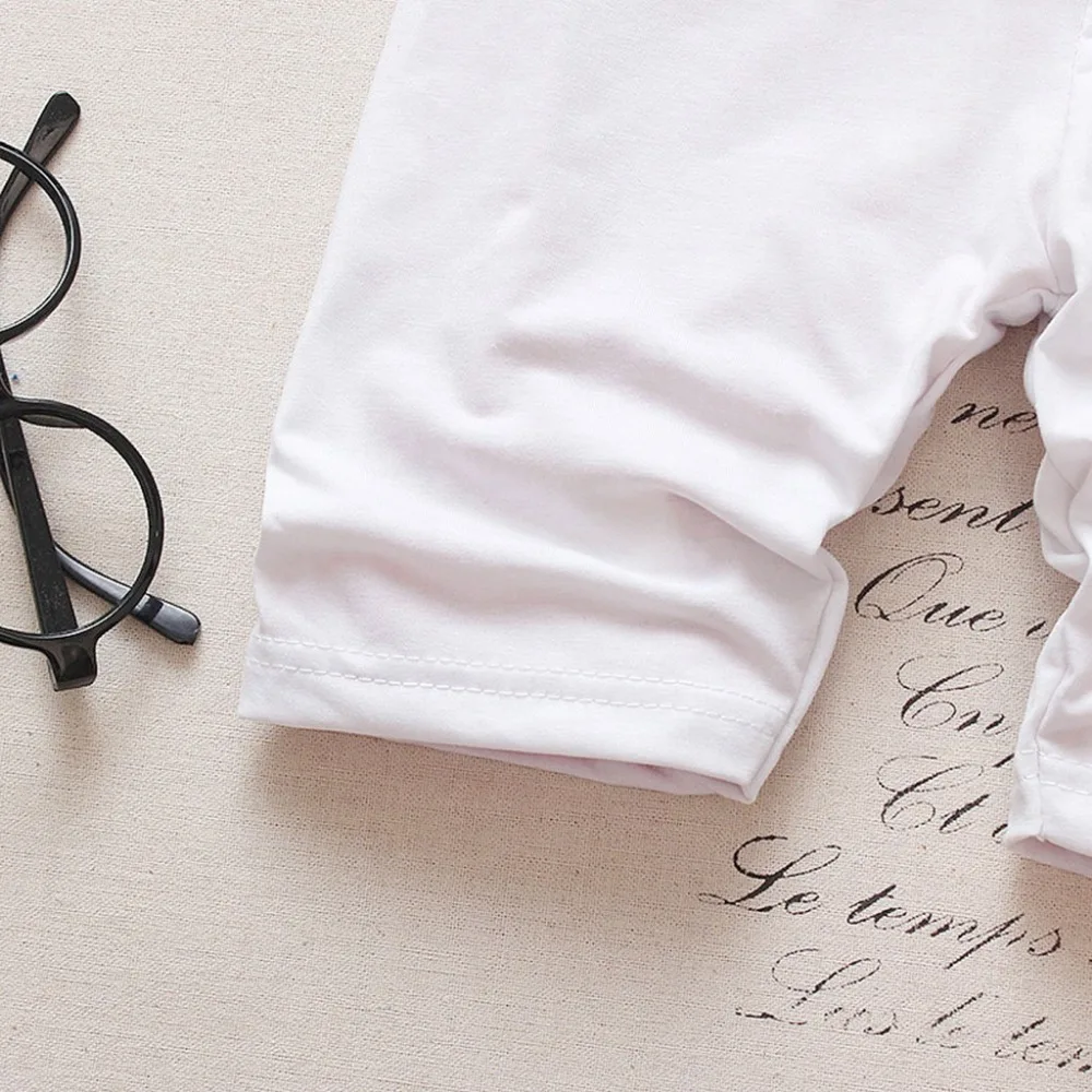 Детская одежда для маленьких мальчиков детские топы с короткими рукавами и