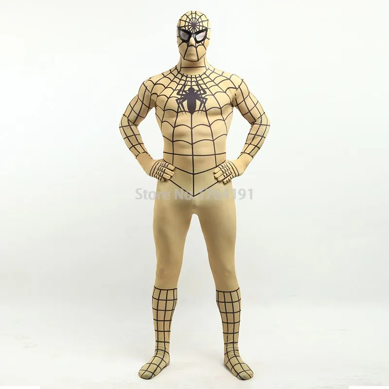2016 костюм Человека паука из лайкры и спандекса четыре цвета зентай аниме