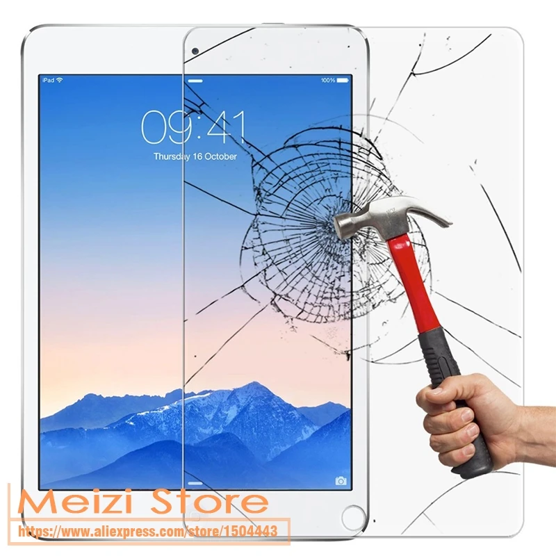 Для нового iPad 2017 9 7-дюймовый Полноэкранный протектор из закаленного стекла