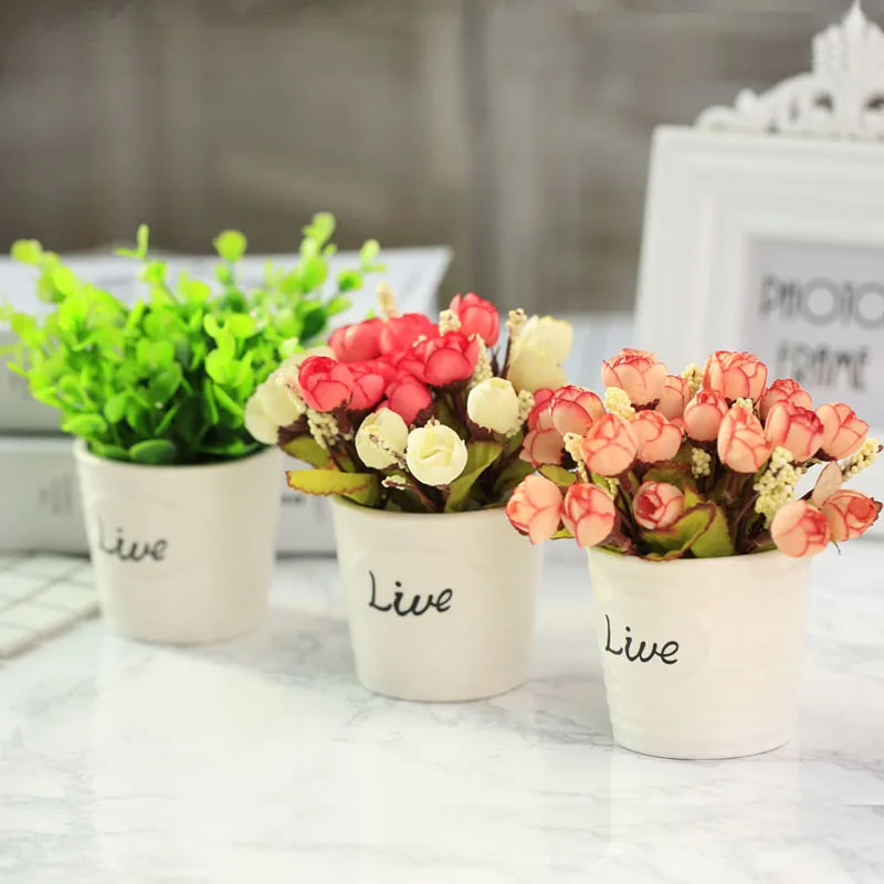 

Mini Artificial Rose Flower for Home Bedroom Decoration Beauty Photo Shooting Accessories Photography Background Backdrop Props