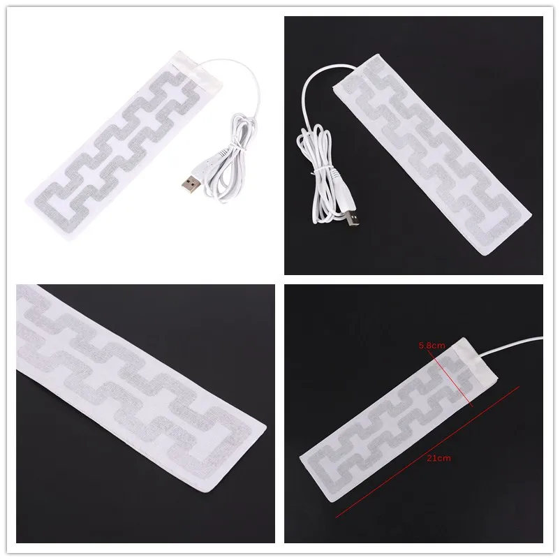 

1 шт., зимние теплые стельки с подогревом, 21x5,8 см