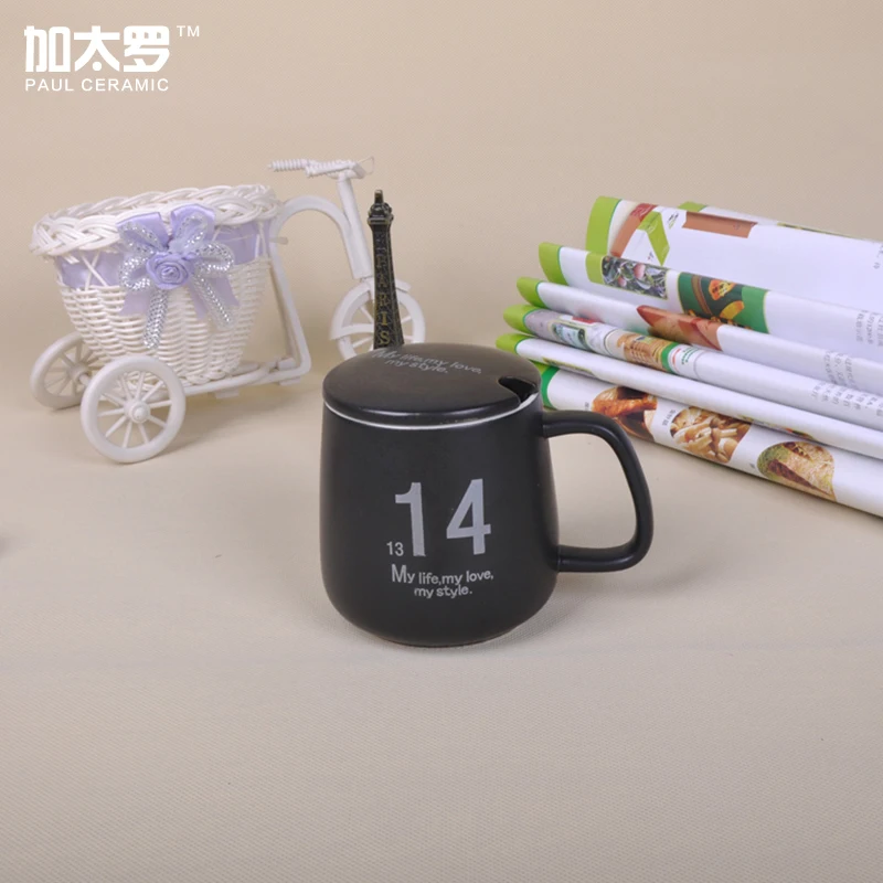Paul Керамика 320 мл кружка Кухня Посуда для напитков Кофе Кружки чашки молока