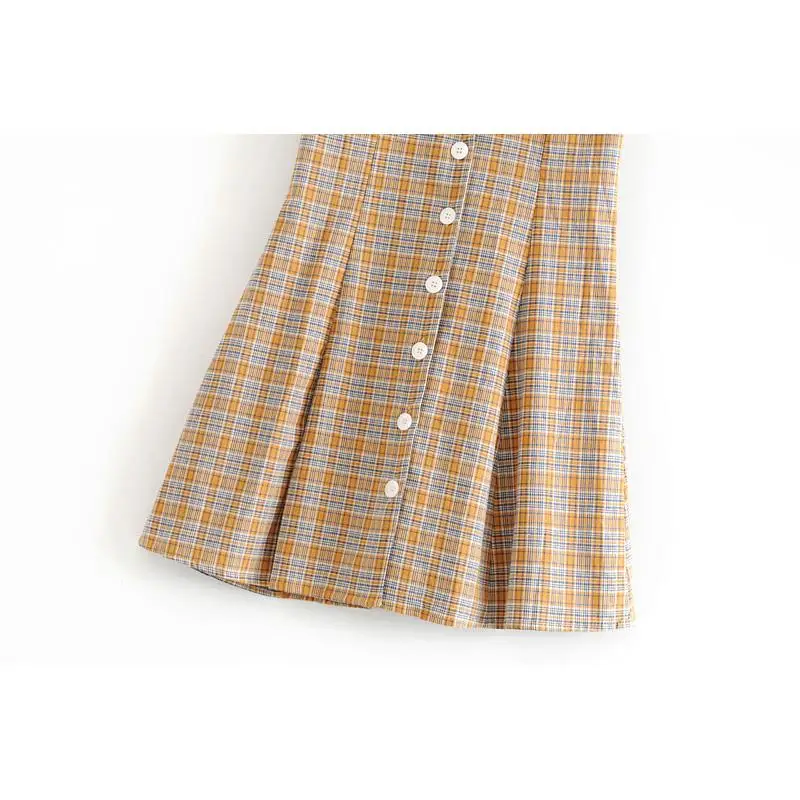 Женское клетчатое платье элегантные красные платья винтажное пляжное мини