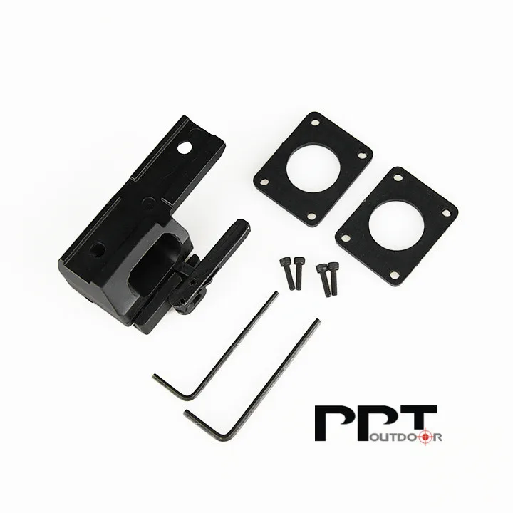 PPT крепление в красный горошек быстрое съемное для RMR T1 T2 21 2 мм Пикатинни Вивер PP24