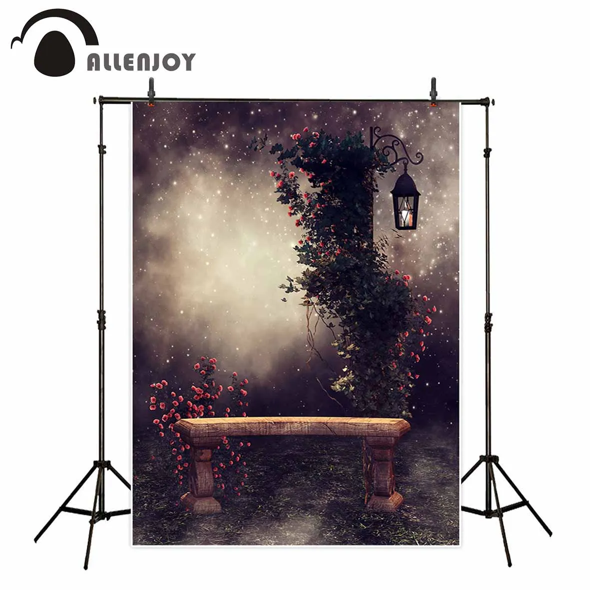 Autumn Photo Backdrops Lawn Vine Grass Mist Custom Baby Portrait Photography Party Birthday Background