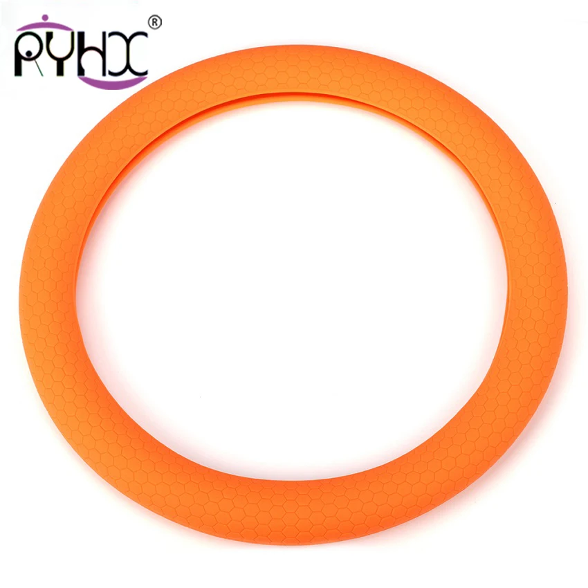 Универсальный Цветной защитный чехол на руль нескользящий Мягкий силиконовый