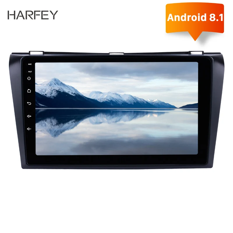 Автомобильный мультимедийный плеер Harfey GPS Android 8 1 автомагнитола 2Din для 2004 2005 2006 2009