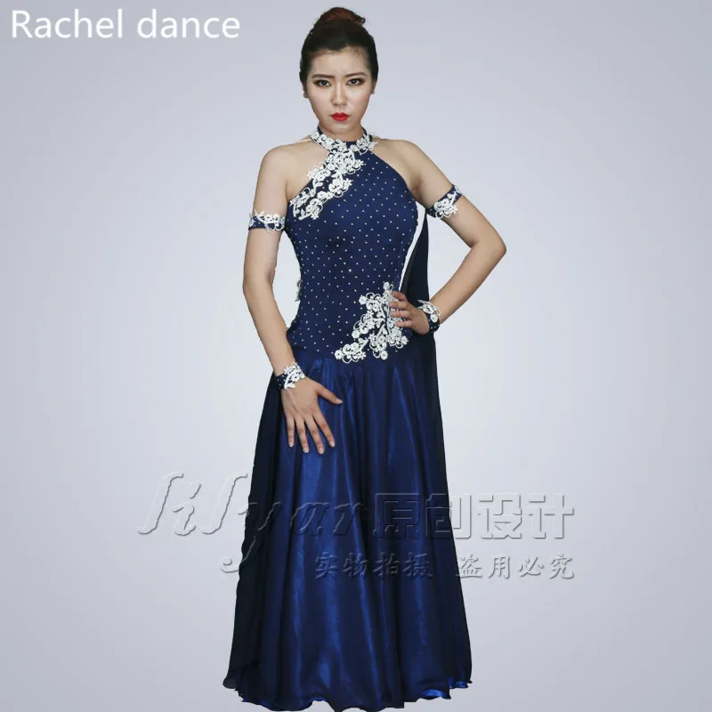 2017 новое стандартное бальное платье для женщин топ жгут стиль без рукавов Сальса