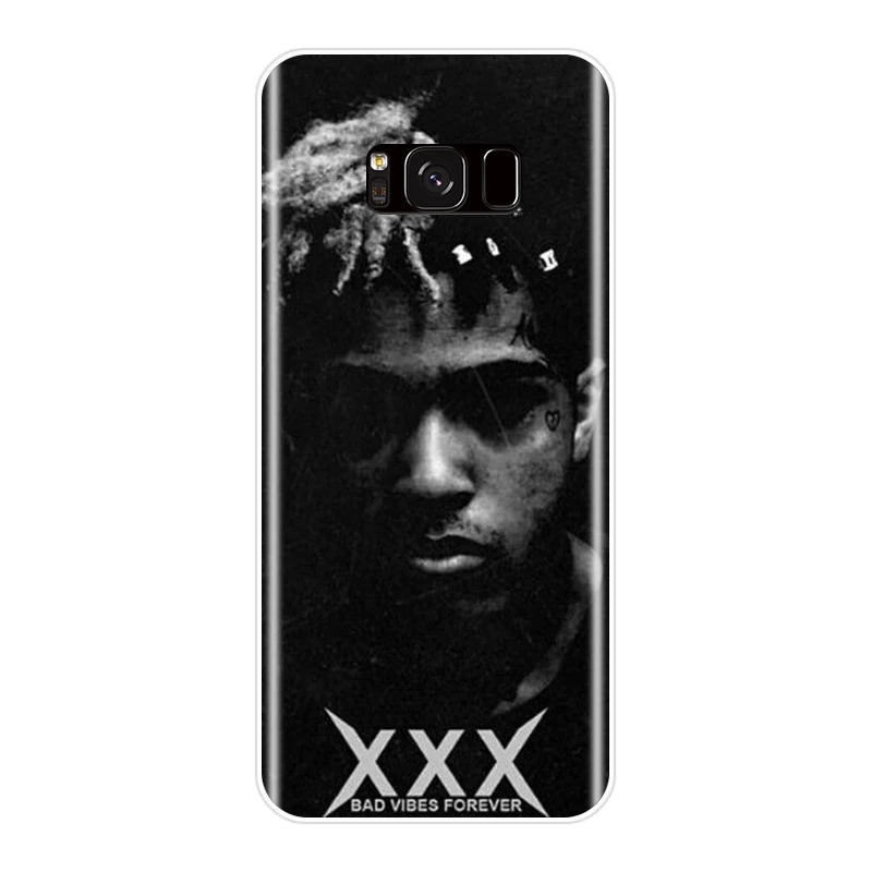 Мягкая задняя крышка для Samsung Galaxy S8 S9 Plus S5 S6 S7 Edge Xxxtentacion Рэппер чехол силиконовый