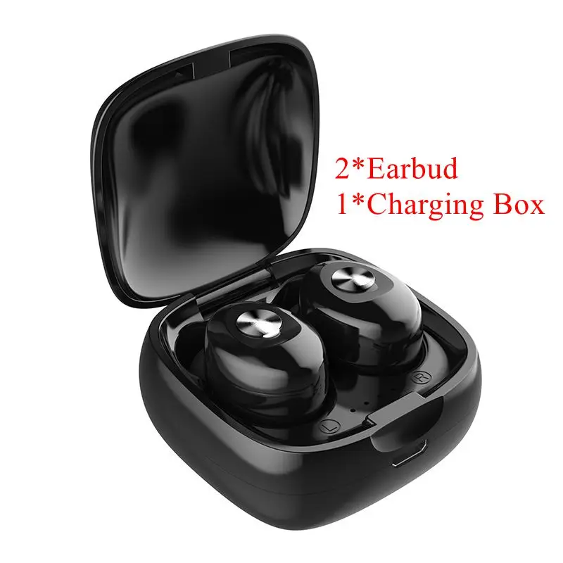 Choice C XG12 TWS Bluetooth 5,0 наушники с микрофоном для iPhone iOS, Android беспроводные наушники HIFI Звук Hands-free спортивные наушники - Цвет: Choice C