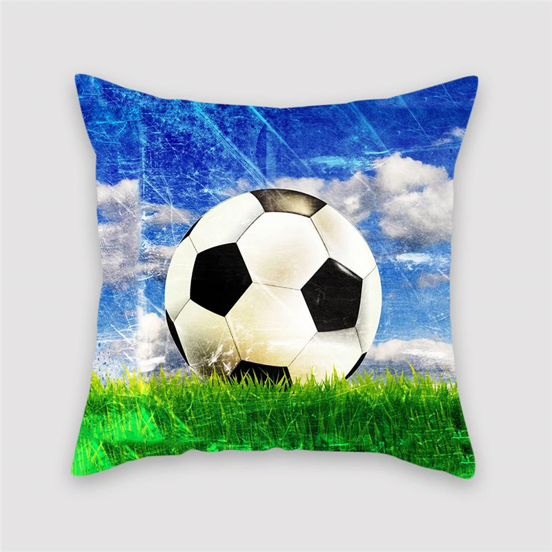Декоративные подушки Fuwatacchi с изображением стадиона Зеленое Поле чехлы для
