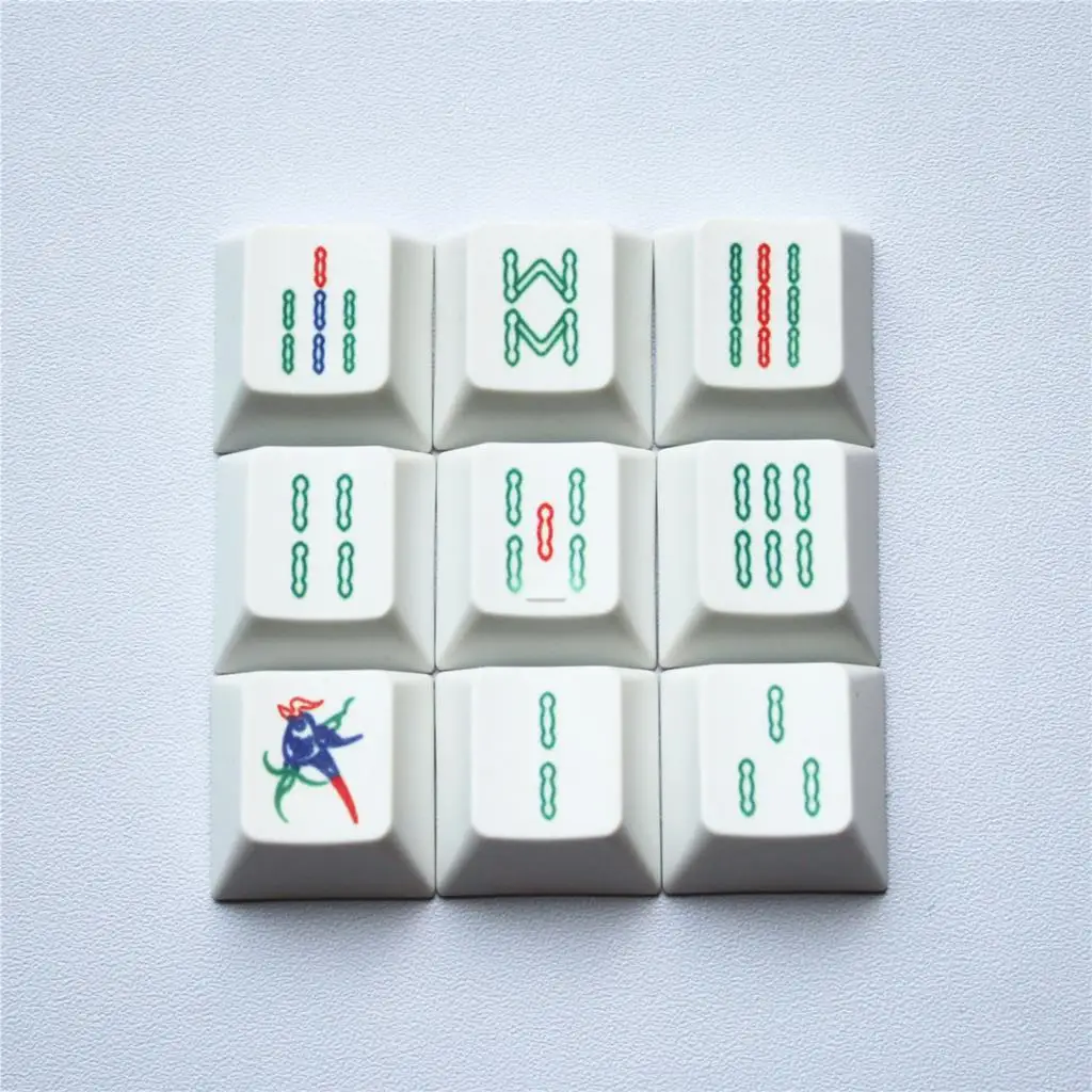 [HFSECURITY] DIY OEM Majiang игровая клавиатура PBT колпачок с высотой Cherry Толстая