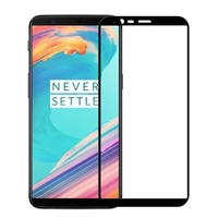 full cover oneplus 5t a5010 screen protector tempered glass protect one plus 5t black glass film 6 01