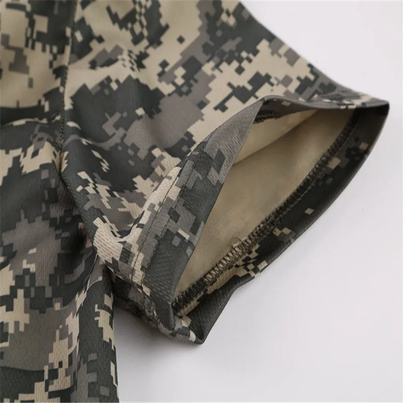 Мужская футболка с коротким рукавом Facecozy летняя в стиле милитари для альпинизма