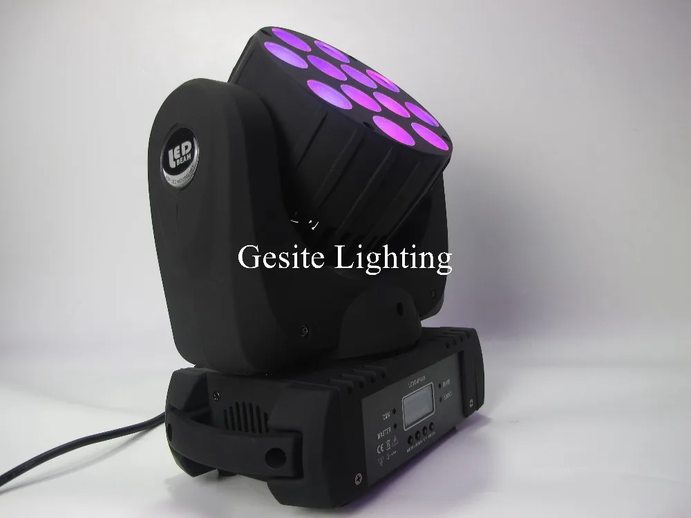 4pcs/lot led wash beam Moving Head Light 12x12W RGBW Quad LEDs | Лампы и освещение