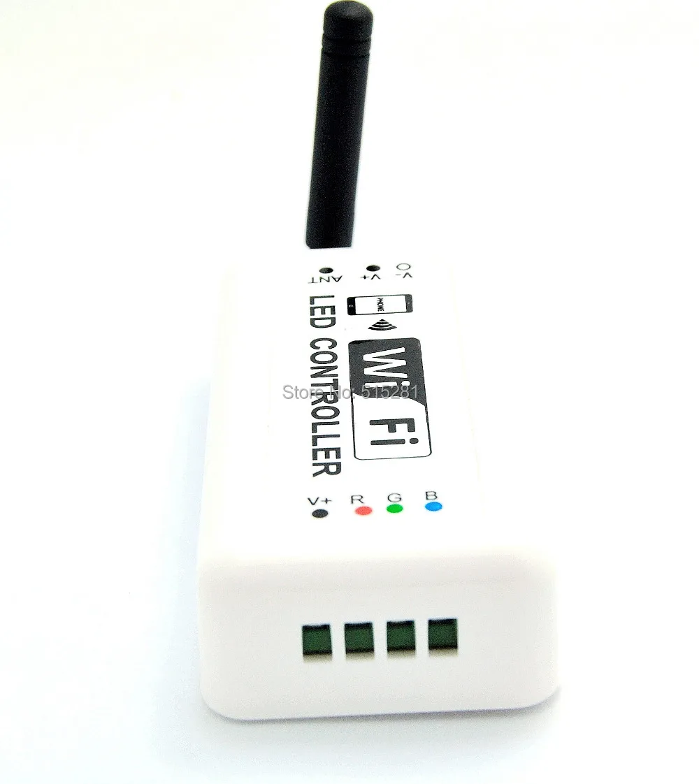 BSOD светодиодный контроллер беспроводной Wifi RGB Входная DC7.5 24V 12A для Светодиодные