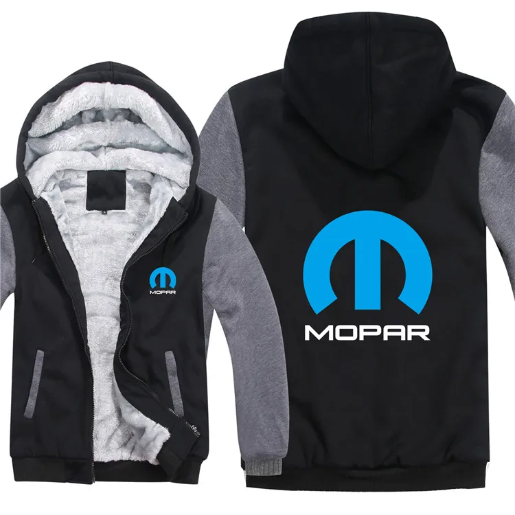 Зимние толстовки Mopar, мужское модное пальто, шерстяная куртка с подкладкой, толстовки Mopar, теплая толстовка, мужское пальто, HS-015 - Цвет: as picture