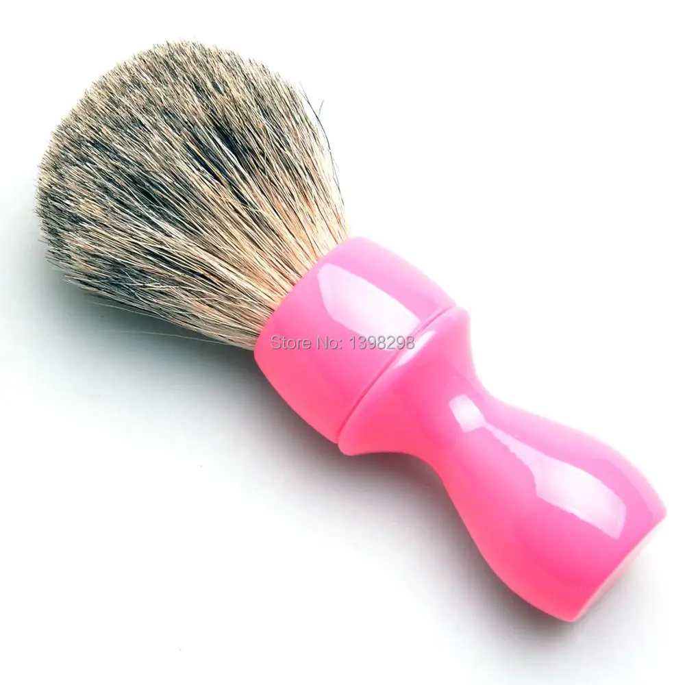 CSB Мужская щетка для бритья из чистого барсука деревянная 100% бритвы двойная