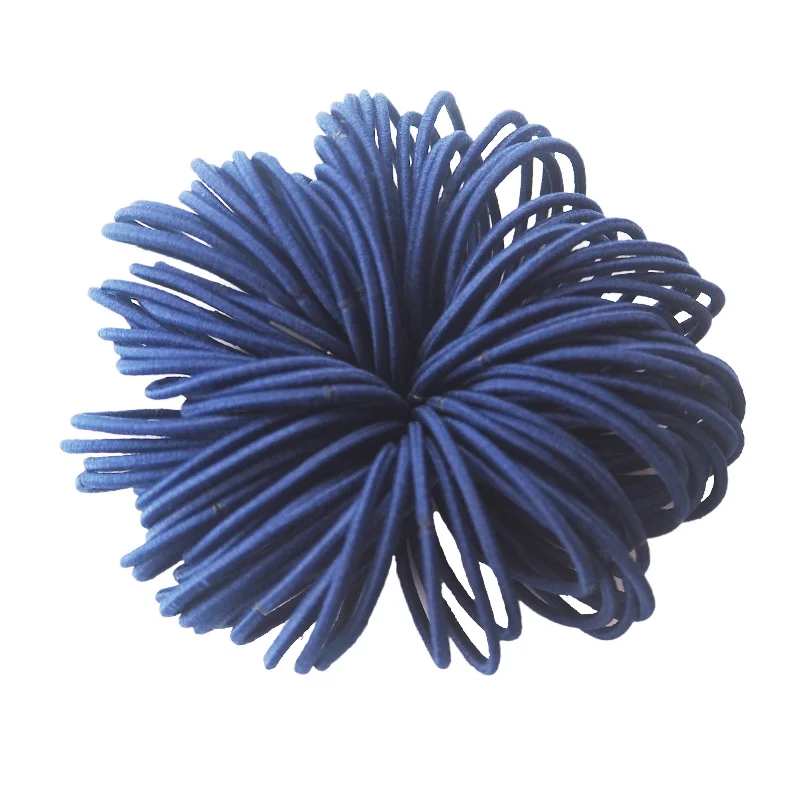 /50PCS Women Elastic fine 5cm Hair Bands Candy colors Rubber Band Ponytail Holder Gum For Women Headband Hair Rope Accessories - Цвет: 5QD7
