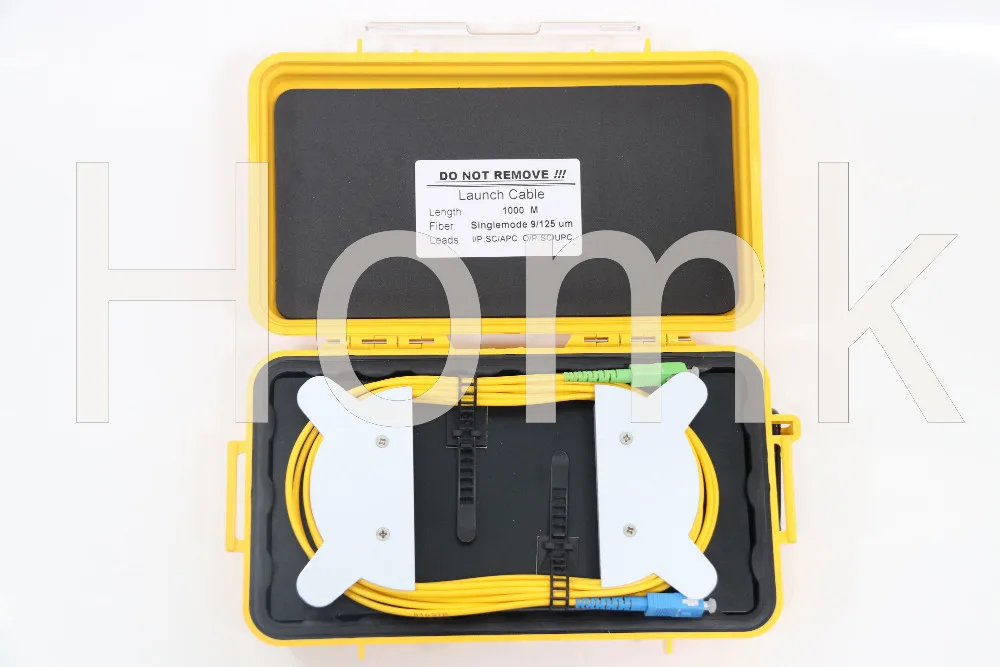 Оптическое волокно OTDR Launch Cable Box одиночный режим SC/APC-SCUPC 1 км | Мобильные телефоны и