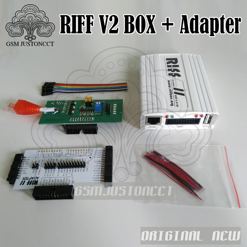 Бесплатная доставка 2019 оригинальная новинка Riff V2 коробка/riff коробка + адаптер для