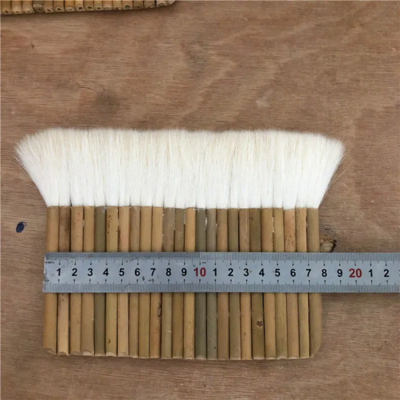 Thickened Soft Wool Hair Brushes Paint Joint Brush for Painting Whitewashing Bamboo Handle Oil and Watercolor Tools | Канцтовары для