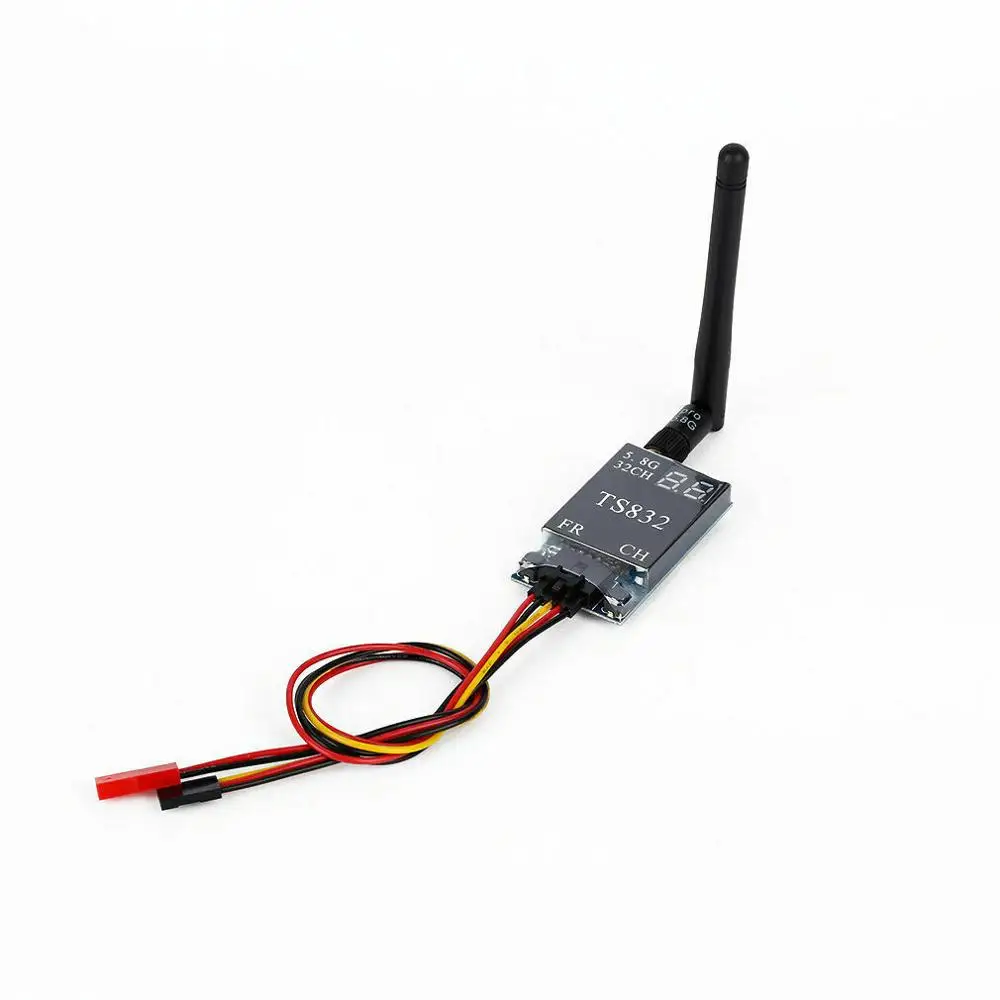 В наличии бесплатная доставка ts832 FPV 5 8G 48CH 600mW 7 4 16V беспроводной передатчик AV для RC