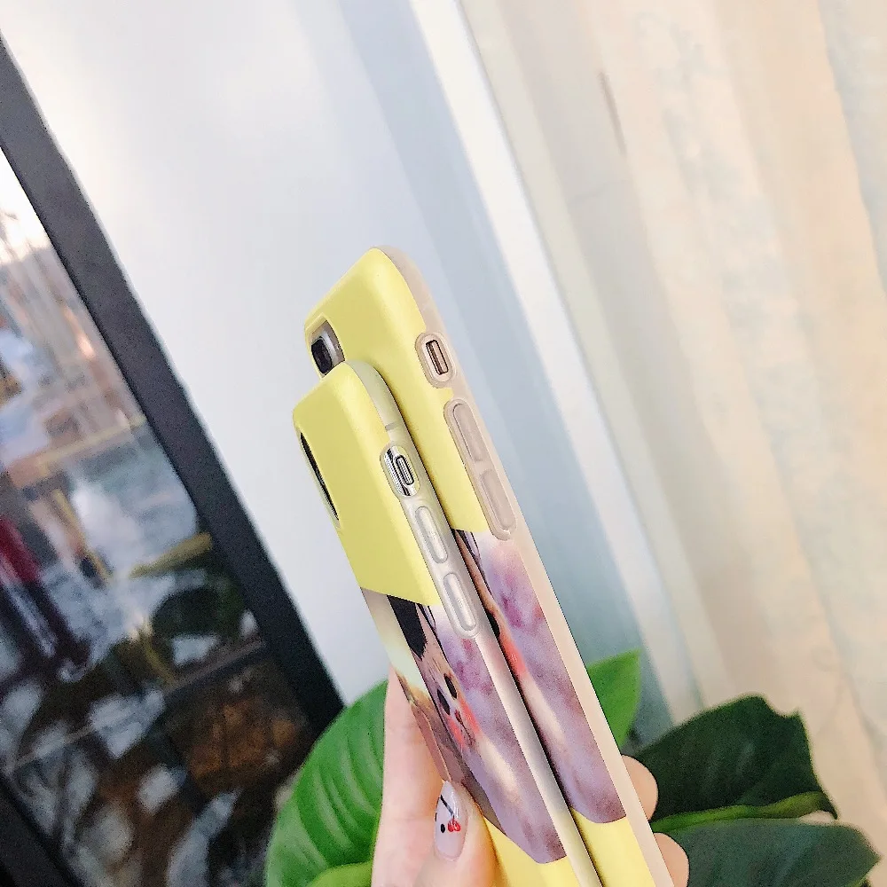 Туманно красота милый мультфильм чехол для телефона iPhone 7 8 6 S плюс Silicagel Кот