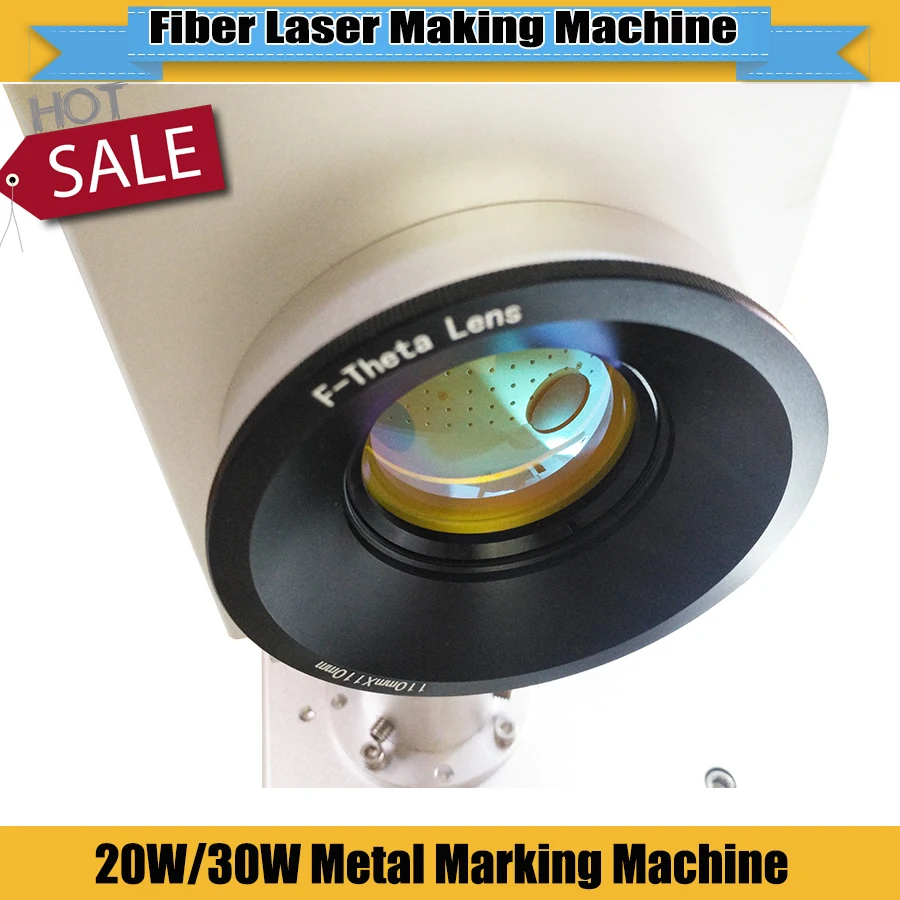 Недорогая лазерная маркировочная машина 20 Вт 30 из нержавеющей стали