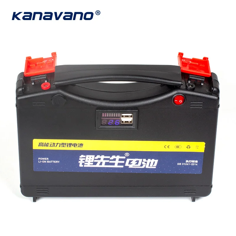 12V 35Ah 11 1 V 12 6 мощный литиевый аккумулятор для инвертора ксеноновая лампа наружный