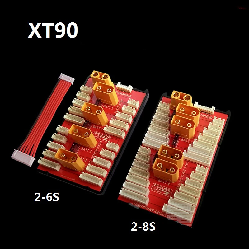 Батарея Lipo радиоуправляемая параллельная зарядная пластина 2 6S 8S разъем XT90