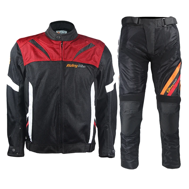 Motorcycle Jacket Winter Windproof Motocross Suits Jacket &Pants Moto Jacket Protective Gear Armor Men Motorcycle Clothing JK-38