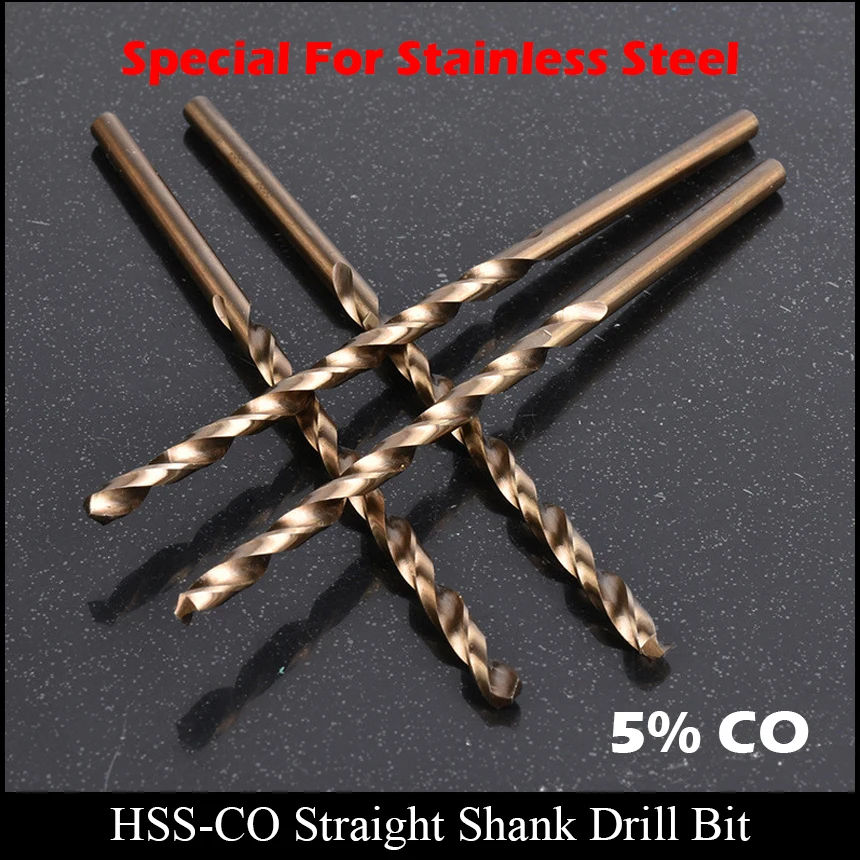 13.9mm 14mm 14.1mm 14.2mm 14.3mm 250mm 300mm Long Stainless Steel High Speed Steel HSS CO HSS-CO Straight Shank Twist Drill Bit