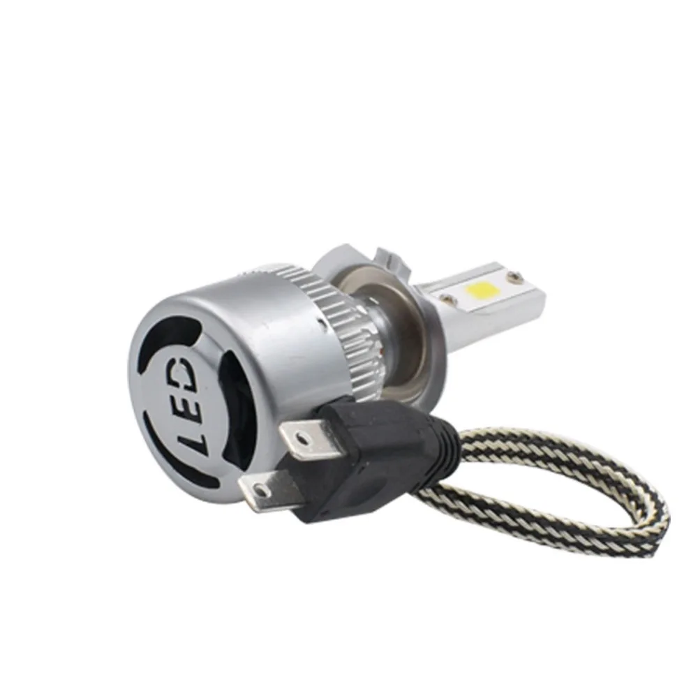 DC12V 24V Универсальный 36W H4 C6 LED 7600lm дальнего света ближнего для мотоцикла автомобиля