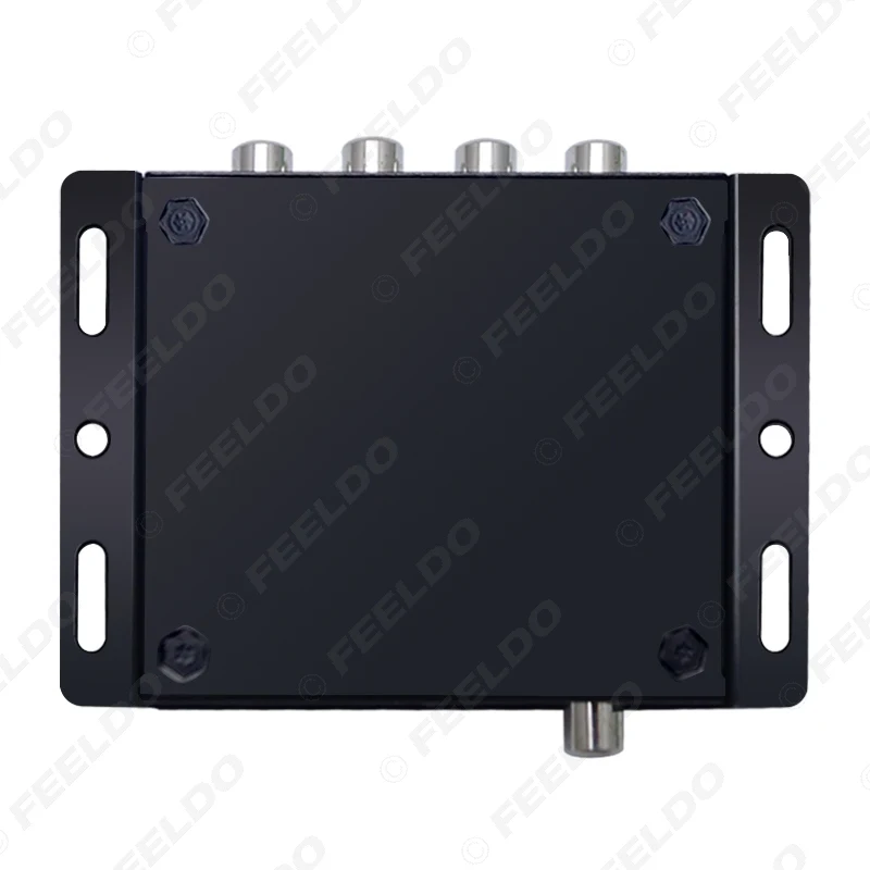 FEELDO 12V авто автомобиль 1 до 4 Выход видео-сигнала для DVD/LCD/TV монитор дисплей # HQ4499 |