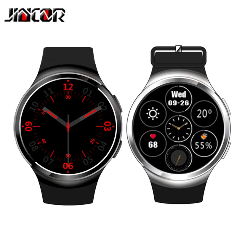 Jincor x3plus Эндрюс android5.1 четырехъядерный процессор 3G Smart Watch Bluetooth сердечный ритм