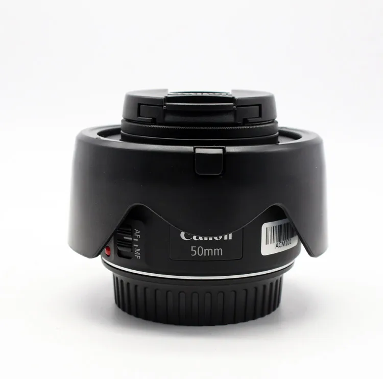 Реверсивная бленда для объектива Canon EF 50mm f/1 8 STM аксессуар камеры 49 мм II ES 68 с