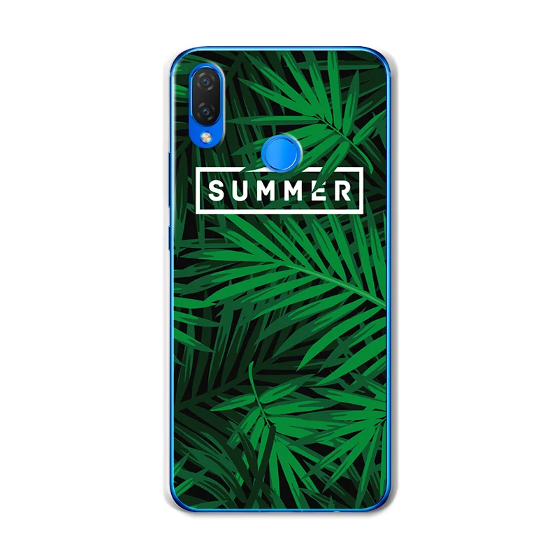 Lovers Мягкий силиконовый чехол для телефона из ТПУ Huawei Nova 3I 6 3 ''задняя бабочка