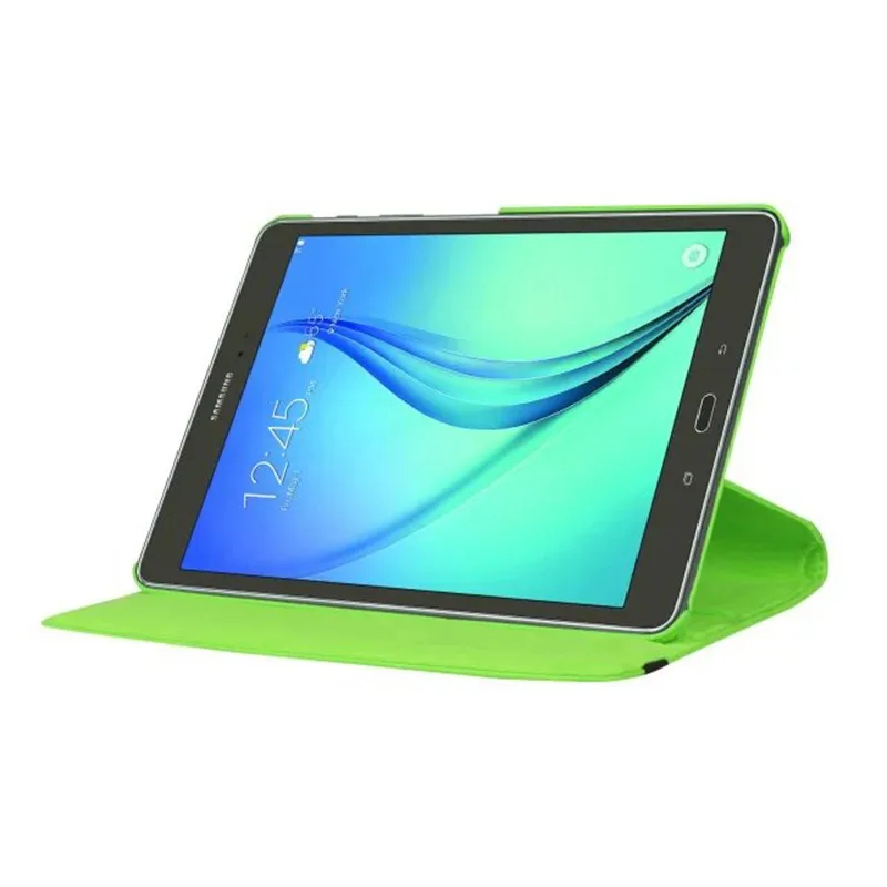 Вращающийся стенд смарт-чехол из полиуретановой кожи для samsung Galaxy Tab S2 9,7 T810 T813 T815 T819 чехол для планшета+ экранная пленка+ ручка