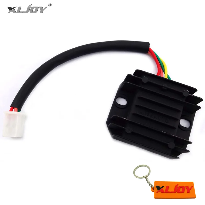 Регулятор напряжения XLJOY 12 В 4 провода для Shineray 150te 200ST 6A 200STIIE B 250STXE ATV Quad Pit Dirt