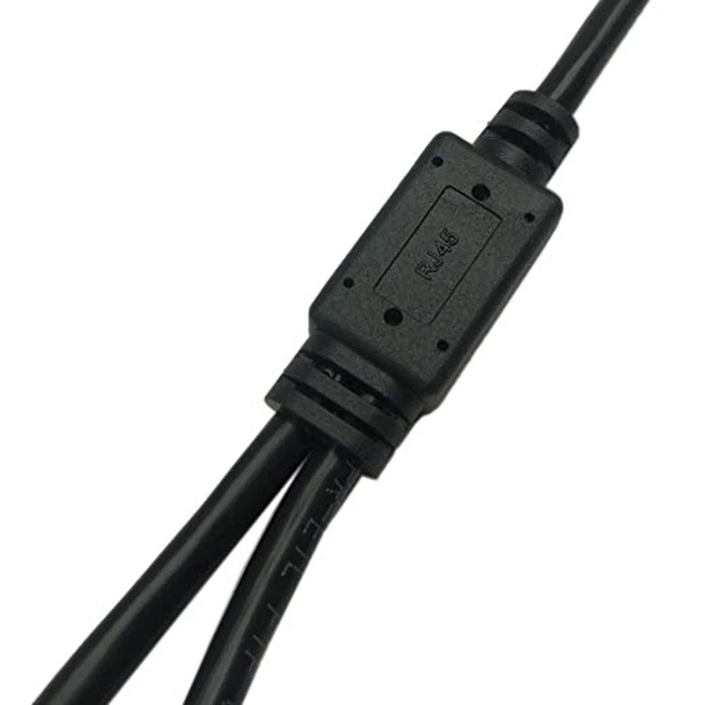 RJ45 8P8C сеть от 1 до 2 портов Ethernet кабель адаптер сплиттер папа Женский LAN