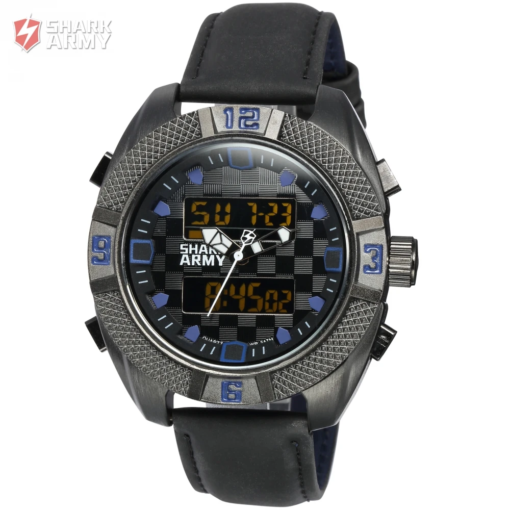 Акула армия часовой бренд человек водонепроницаемость Спорта подарочной