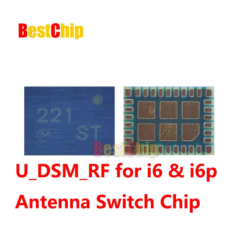 10 шт./лот для iPhone 6 6plus U_DSM_RF 221 переключатель антенны ic chip|ic chip|lot lotlot 10pcs |