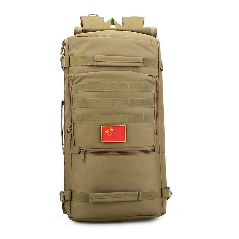 Khaki Molle 50L походный рюкзак, тактический военный рюкзак, тактические рюкзаки, камуфляжная походная сумка, спортивная сумка XA632WA - Цвет: Khaki