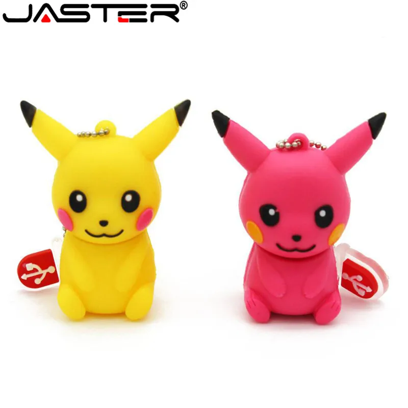 JASTER, новинка, Милый Пикачу, USB флеш-накопитель, USB 2,0, флеш-накопитель, Миньоны, карта памяти, флешка, 4 ГБ, 8 ГБ, 16 ГБ, 32 ГБ, 64 ГБ, подарок