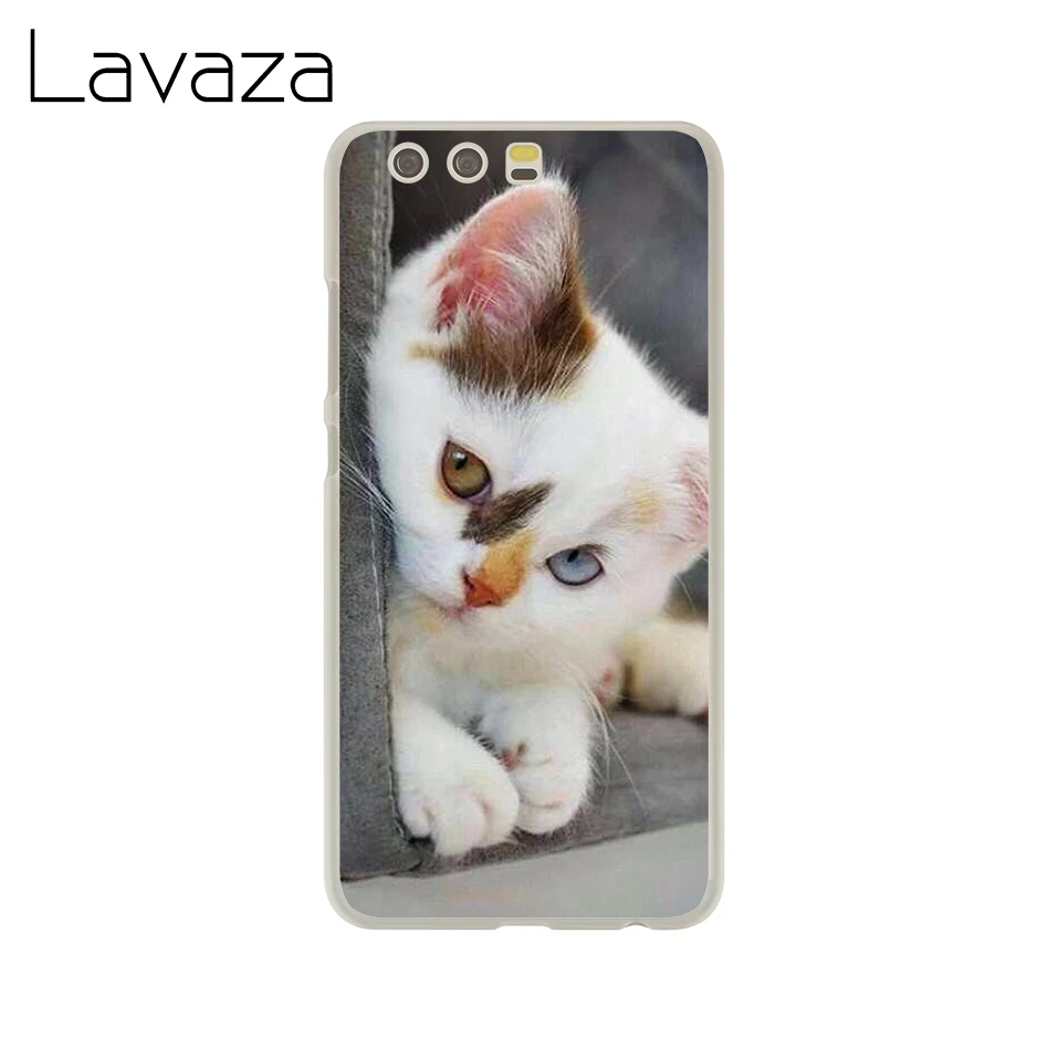 2 Lavaza смешного котенка кота чехол для телефона для huawei Honor Note 10 играть 10 9i 9 8C 8X8 Lite 7X 7A 6C Pro 6A - Цвет: 2