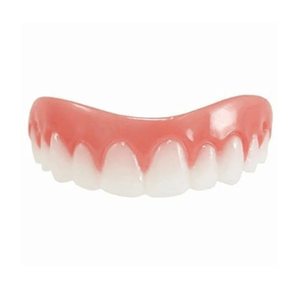 Натуральные силиконовые виниры Perfect Smile для мужчин и женщин, косметические виниры для ухода за зубами, инструмент для отбеливания зубов