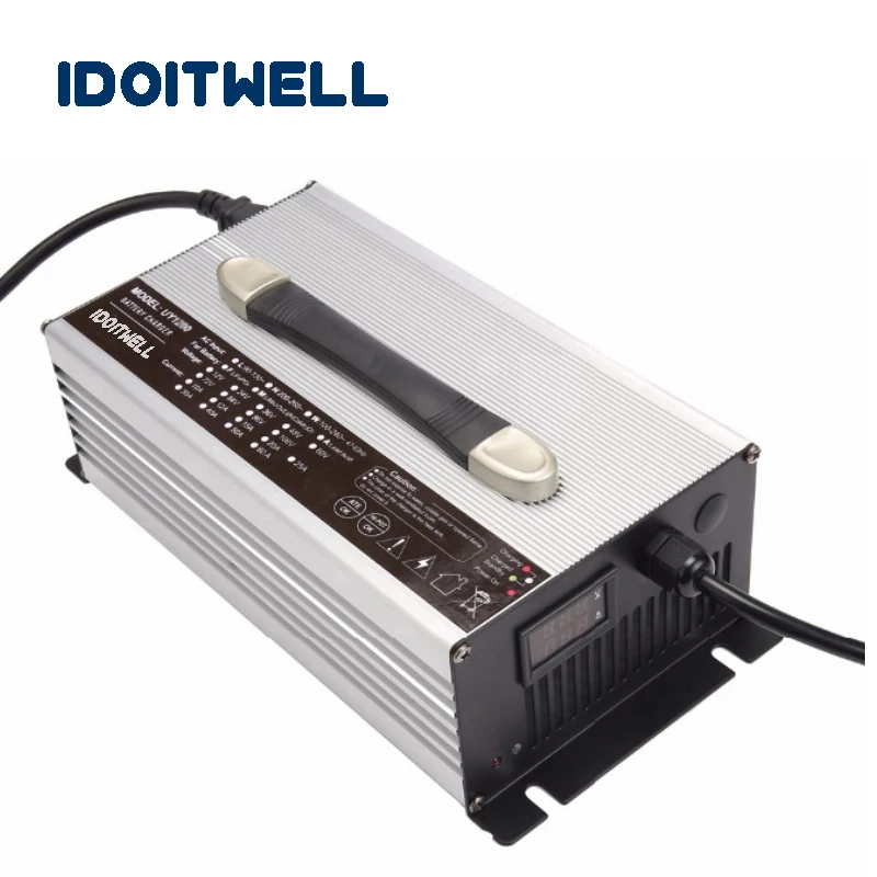 

Professional Custom 16A 72V lead acid battery charger 88.2V float charge 82.8V 16A WET VRLA SLA AGM GEL 72V battery PACK charger